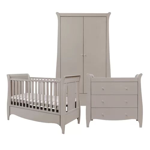 Tutti Bambini Roma Cot Bed 3-Piece Nursery Furniture Set Tutti Bambini Colour: Truffle Grey