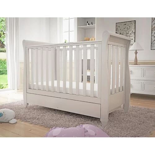 BabyMore Eva Cot Bed BabyMore Colour: White  - Size: