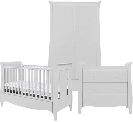 Tutti Bambini Roma Cot Bed 3-Piece Nursery Furniture Set Tutti Bambini Colour: Dove Grey