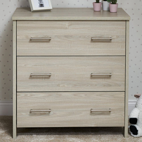 Obaby Nika Changing Table Obaby Colour: Grey Wash 85cm H X 65cm W X 124cm D Obaby Nika Changing Table Obaby Colour: Grey Wash 85cm H X 65cm W X 124cm D