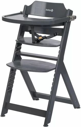 vidaXL Safety 1St High Chair Timba Warm Grey Wood 2762191000 vidaXL  - Size: 76cm H X 366cm W X 366cm D vidaXL Safety 1St High Chair Timba Warm Grey Wood 2762191000 vidaXL  - Size: 76cm H X 366cm W X 366cm D