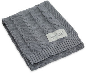 Isabelle & Max Annora 100% Cotton Baby Blanket Isabelle & Max Colour: Graphite  - Size: Isabelle & Max Annora 100% Cotton Baby Blanket Isabelle & Max Colour: Graphite  - Size: