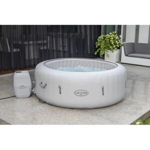 Lay-Z-Spa Paris gray/white 66.0 H x 196.0 W x 196.0 D cm