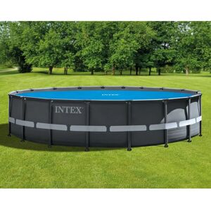 vidaXL Intex Pool-Solarplane Blau 470 Cm Polyethylen 549.0 H x 538.0 W x 538.0 D cm