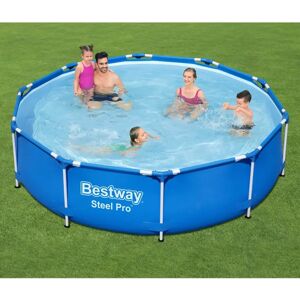 vidaXL Bestway Steel Pro Swimming Pool 305x76 cm 76.0 H x 305.0 W cm