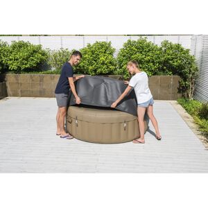 Lay-Z-Spa Thermal Cover Grey 71cm H X 196cm W X 196cm D Lay-Z-Spa Thermal Cover Grey 71cm H X 196cm W X 196cm D