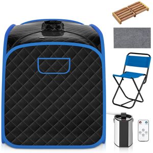 Symple Stuff 3l Foldbale Steam Sauna Personal Therapeutic Steam Spa Sauna Remote Control Black 1 Symple Stuff 3l Foldbale Steam Sauna Personal Therapeutic Steam Spa Sauna Remote Control Black 1