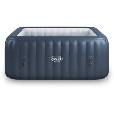 Metro Lane Chany 6 Person 130 - Jet Polyvinyl Chloride (PVC) Round Inflatable Hot Tub Navy 650cm H X 1,850cm W X 1,850cm D Metro Lane Chany 6 Person 130 - Jet Polyvinyl Chloride (PVC) Round Inflatable Hot Tub Navy 650cm H X 1,850cm W X 1,850cm D
