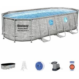 Bestway Steel Frame Set Pool 122.0 H x 274.0 W x 549.0 D cm