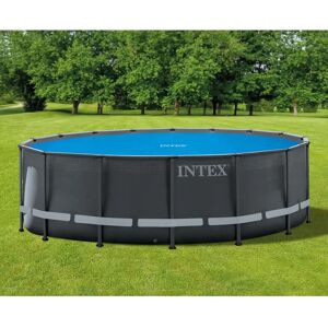 vidaXL Intex Pool-Solarplane Blau 470 Cm Polyethylen 488.0 H x 470.0 W x 470.0 D cm