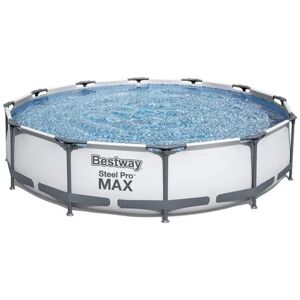 Bestway 2ft 6 x 10ft Steel Frame Set Pool 76.0 H x 366.0 W x 366.0 D cm