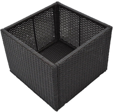 Canadian Spa Co Straight Rattan Planter Box Canadian Spa Co  - Size: 74cm H X 158cm W X 57cm D Canadian Spa Co Straight Rattan Planter Box Canadian Spa Co  - Size: 74cm H X 158cm W X 57cm D