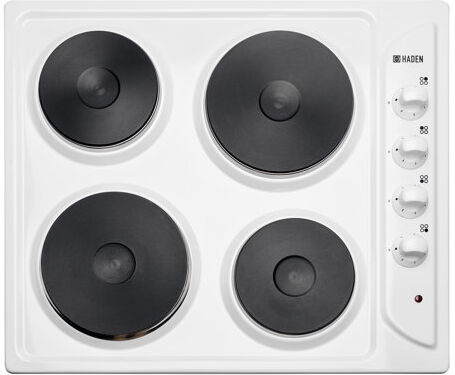 HADEN Solid Plate Electric Hob HADEN Colour: White  - Size: 60cm H X 60cm W X 60cm D HADEN Solid Plate Electric Hob HADEN Colour: White  - Size: 60cm H X 60cm W X 60cm D