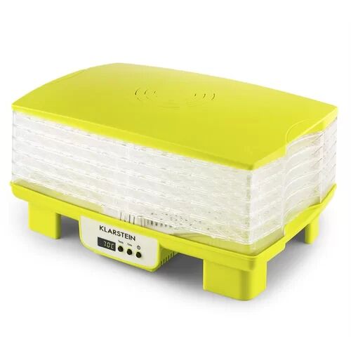 Klarstein Bananarama Dehydrator with 6 Layers Klarstein Colour: Green  - Size: 4cm H x 22.5cm W x 22.5cm D