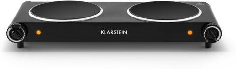 Klarstein Captain Double Electric Hob Klarstein  - Size: 50cm H X 30cm W X 15cm D Klarstein Captain Double Electric Hob Klarstein  - Size: 50cm H X 30cm W X 15cm D