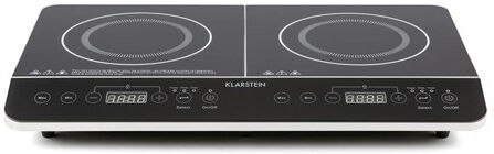 Klarstein VariCook Slim Double Induction Hot Plate Klarstein  - Size: 50cm H X 52cm W X 52cm D Klarstein VariCook Slim Double Induction Hot Plate Klarstein  - Size: 50cm H X 52cm W X 52cm D