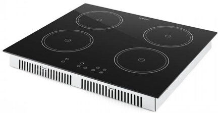 Klarstein Virtuosa Induction Hot Plate Klarstein  - Size: 50.8cm H x 50.8cm W x 3.81cm D Klarstein Virtuosa Induction Hot Plate Klarstein  - Size: 50.8cm H x 50.8cm W x 3.81cm D