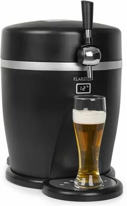 Klarstein Single Tap Mini Countertop Beer Dispenser Klarstein  - Size: H37.5 x W64.5 x D55.5 cm