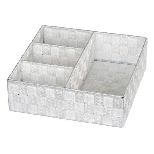 Rebrilliant Adria Plastic Storage Box Rebrilliant Colour: White  - Size: