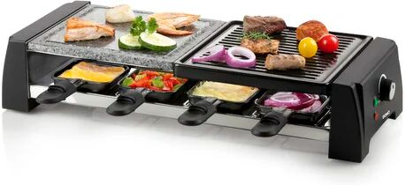 Domo Combination Stone Grill Raclette Domo 28cm H X 35cm W X 30cm D