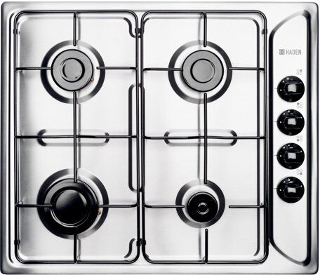 HADEN 4 Ring Gas Hob HADEN  - Size: 60cm H X 60cm W X 60cm D HADEN 4 Ring Gas Hob HADEN  - Size: 60cm H X 60cm W X 60cm D