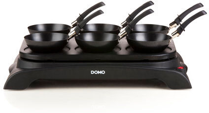 Domo Gourmet Wok and Pancake Maker Domo 31cm H X 37cm W X 39cm D Domo Gourmet Wok and Pancake Maker Domo 31cm H X 37cm W X 39cm D