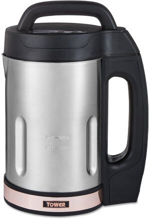 Tower Soup Maker Tower Colour: Rose Gold/Grey/Black Tower Soup Maker Tower Colour: Rose Gold/Grey/Black