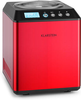 Klarstein Vanilla Sky 2 L Ice Cream Maker Klarstein Colour: Red/Black  - Size: Rectangle 160 x 230cm Klarstein Vanilla Sky 2 L Ice Cream Maker Klarstein Colour: Red/Black  - Size: Rectangle 160 x 230cm