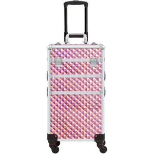 Rio Aathavan Makeup Organiser pink 67.5 H x 35.0 W x 23.5 D cm