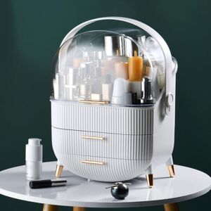 Fairmont Park Neo Green Three Layer Cosmetic Makeup Vanity Beauty Storage Organiser Box Case Holder White 37cm H X 25cm W X 18.5cm D Fairmont Park Neo Green Three Layer Cosmetic Makeup Vanity Beauty Storage Organiser Box Case Holder White 37cm H X 25cm W X 18.5cm D