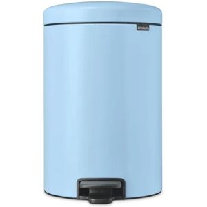 Brabantia NewIcon Soft Closing Pedal Bin blue/brown 46.7 H x 29.0 W x 38.0 D cm