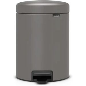 Brabantia NewIcon 5 Litre Soft Closing Pedal Bin gray 29.1 H x 20.5 W x 27.2 D cm