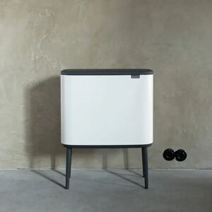 Brabantia Bo Touch Bin white 68.0 H x 54.0 W x 31.5 D cm