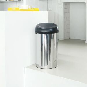 Brabantia 60 Litre Touch Bin black 71.0 H x 40.0 W x 40.0 D cm