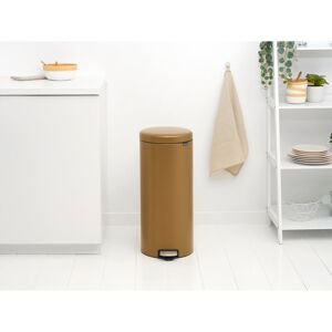 Brabantia NewIcon Soft Closing Pedal Bin Brass 30 L Brabantia NewIcon Soft Closing Pedal Bin Brass 30 L