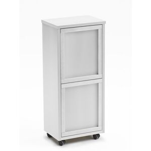 August Grove Millwright 24 Litre Recycling Bin White 24L August Grove Millwright 24 Litre Recycling Bin White 24L
