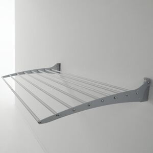 Rebrilliant Foxydry Fold, Wall Mounted Clothes Drying Rack, Wall Foldable Clothes Airer For Indoor And Outdoor 60cm H x 17cm W x 13cm D Rebrilliant Foxydry Fold, Wall Mounted Clothes Drying Rack, Wall Foldable Clothes Airer For Indoor And Outdoor 60cm H x 17cm W x 13cm D