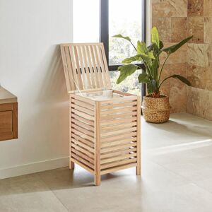 Gracie Oaks Laundry Bin Brown 65cm H X 45cm W X 45cm D Gracie Oaks Laundry Bin Brown 65cm H X 45cm W X 45cm D