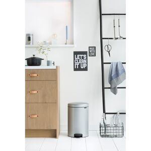 Brabantia NewIcon 20 Litre Soft Closing Pedal Bin Metallic Grey 75.71L Brabantia NewIcon 20 Litre Soft Closing Pedal Bin Metallic Grey 75.71L