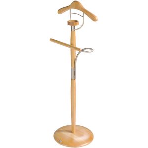 Symple Stuff Freestanding Valet Stand Natural 110cm H X 45cm W X 32cm D Symple Stuff Freestanding Valet Stand Natural 110cm H X 45cm W X 32cm D
