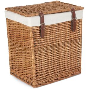 August Grove Landa Wicker Laundry Bin Brown 44cm H X 39cm W X 29cm D August Grove Landa Wicker Laundry Bin Brown 44cm H X 39cm W X 29cm D