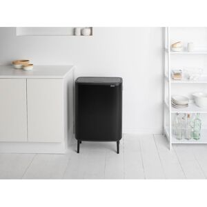 Brabantia Bo Hi 60 Litre Touch Bin Matte Black 60L Brabantia Bo Hi 60 Litre Touch Bin Matte Black 60L