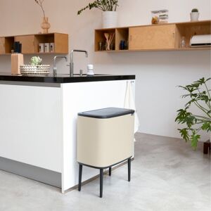 Brabantia Bo Touch 36 Litre Rubbish Bin Soft Beige 36L Brabantia Bo Touch 36 Litre Rubbish Bin Soft Beige 36L