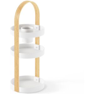 Umbra Bellwood Cosmetic Organizer White 50cm H X 20cm W X 20cm D Umbra Bellwood Cosmetic Organizer White 50cm H X 20cm W X 20cm D