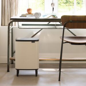 Brabantia 12 Litre Bo Waste Bin Hi Soft Beige 12L Brabantia 12 Litre Bo Waste Bin Hi Soft Beige 12L