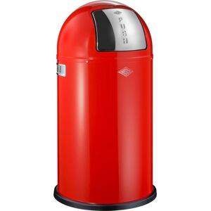 Wesco Pushboy 50L Bin Red 50L Wesco Pushboy 50L Bin Red 50L