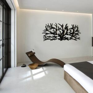 Marlow Home Co. Nehls 20 - Hook Wall Mounted Coat Rack in Black Black 61cm H X 134cm W X 4cm D Marlow Home Co. Nehls 20 - Hook Wall Mounted Coat Rack in Black Black 61cm H X 134cm W X 4cm D