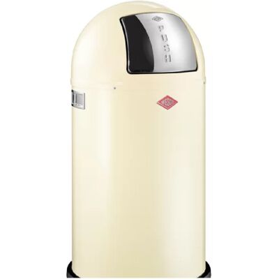 Wesco Pushboy 50L Bin Cream 50L Wesco Pushboy 50L Bin Cream 50L