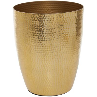 Canora Grey Strout Stainless Steel 8 Litre Waste Bin Gold 8L Canora Grey Strout Stainless Steel 8 Litre Waste Bin Gold 8L