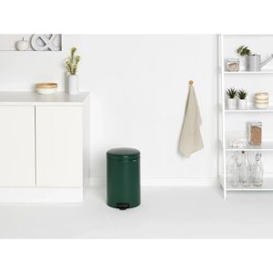 Brabantia NewIcon 20 Litre Soft Closing Pedal Bin gray/green 46.7 H x 38.0 W x 29.0 D cm